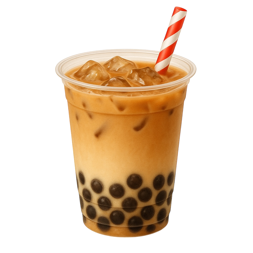 リッチなタピオカのイラスト素材(透過PNG/食べものカテゴリ)