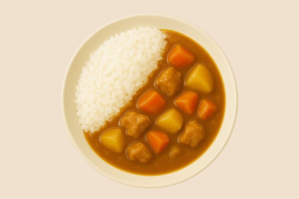 カレーのイラスト素材/アイキャッチ画像