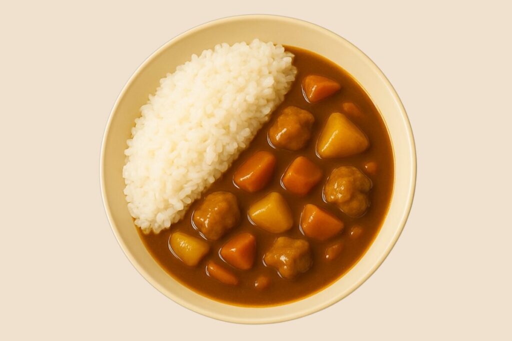 おうちカレーライス（辛口）素材/アイキャッチ画像