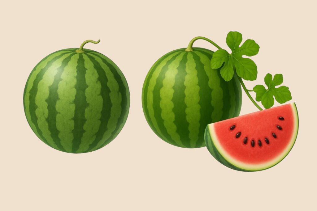 スイカのイラスト素材2/アイキャッチ画像