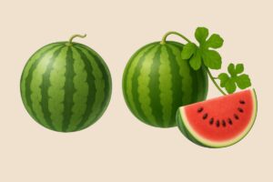 スイカのイラスト素材2/アイキャッチ画像