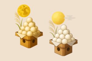 お月見のイラスト素材/アイキャッチ画像