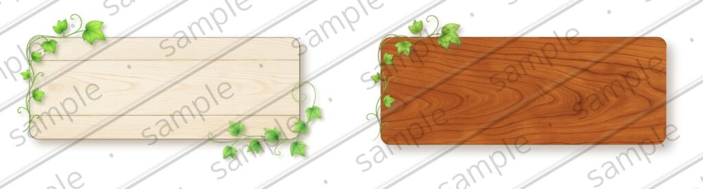 販売中の有料素材サンプル画像