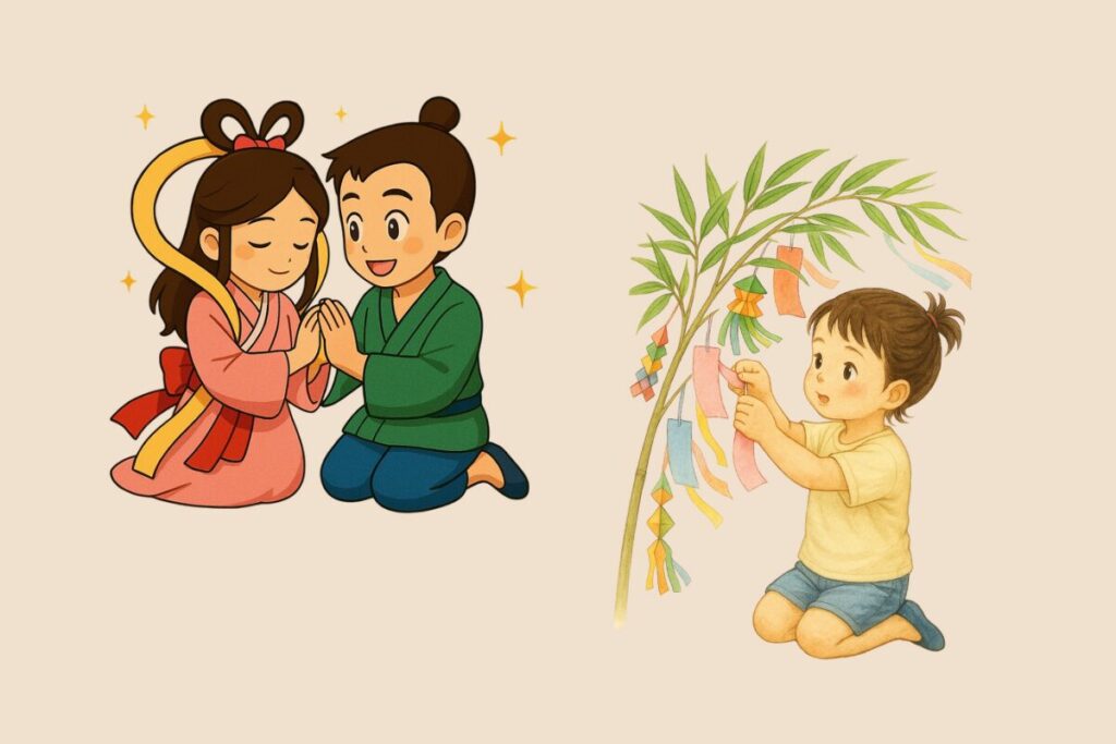 七夕のイラスト素材/アイキャッチ画像