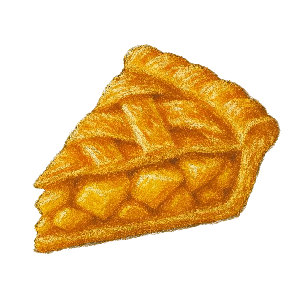 アップルパイ1/8カット