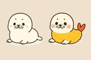 アザラシのイラスト/アイキャッチ