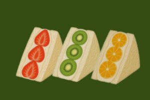 フルーツサンド3種類/アイキャッチ