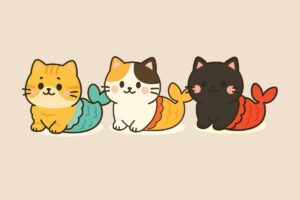 マーメイド猫/アイキャッチ